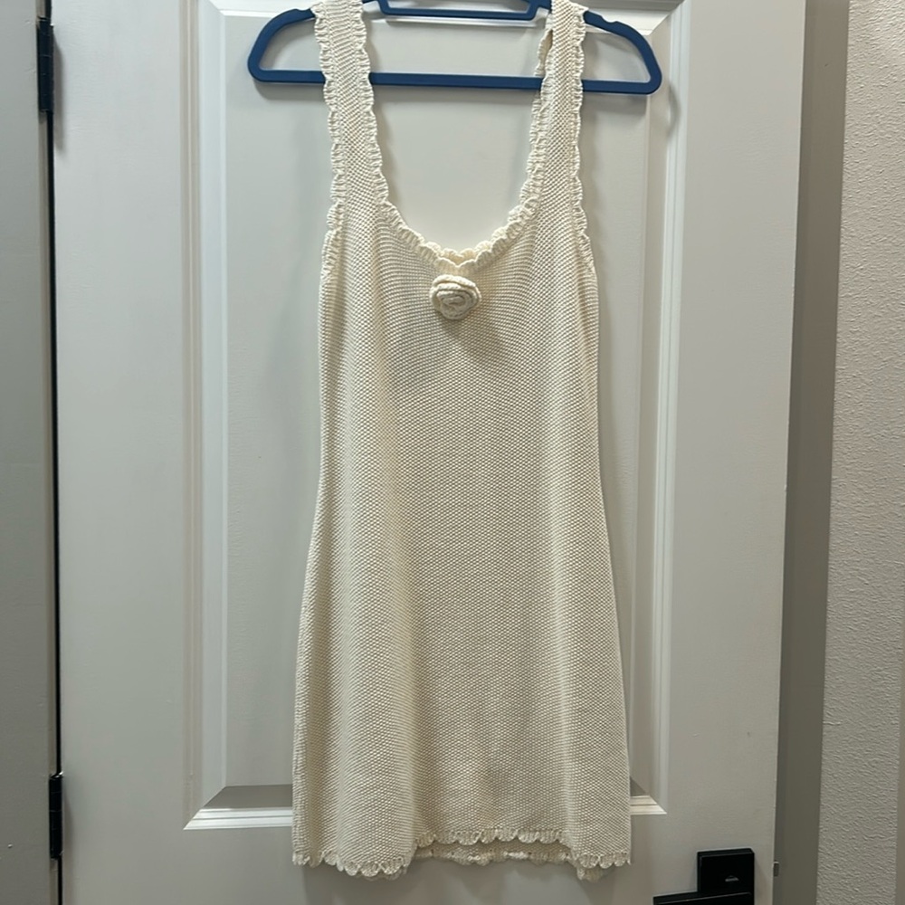 Wild Fable Cream Mini Dress